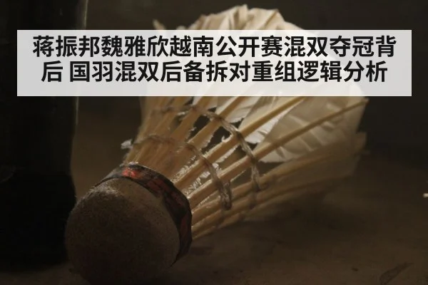 蒋振邦魏雅欣越南公开赛混双夺冠背后 国羽混双后备拆对重组逻辑分析